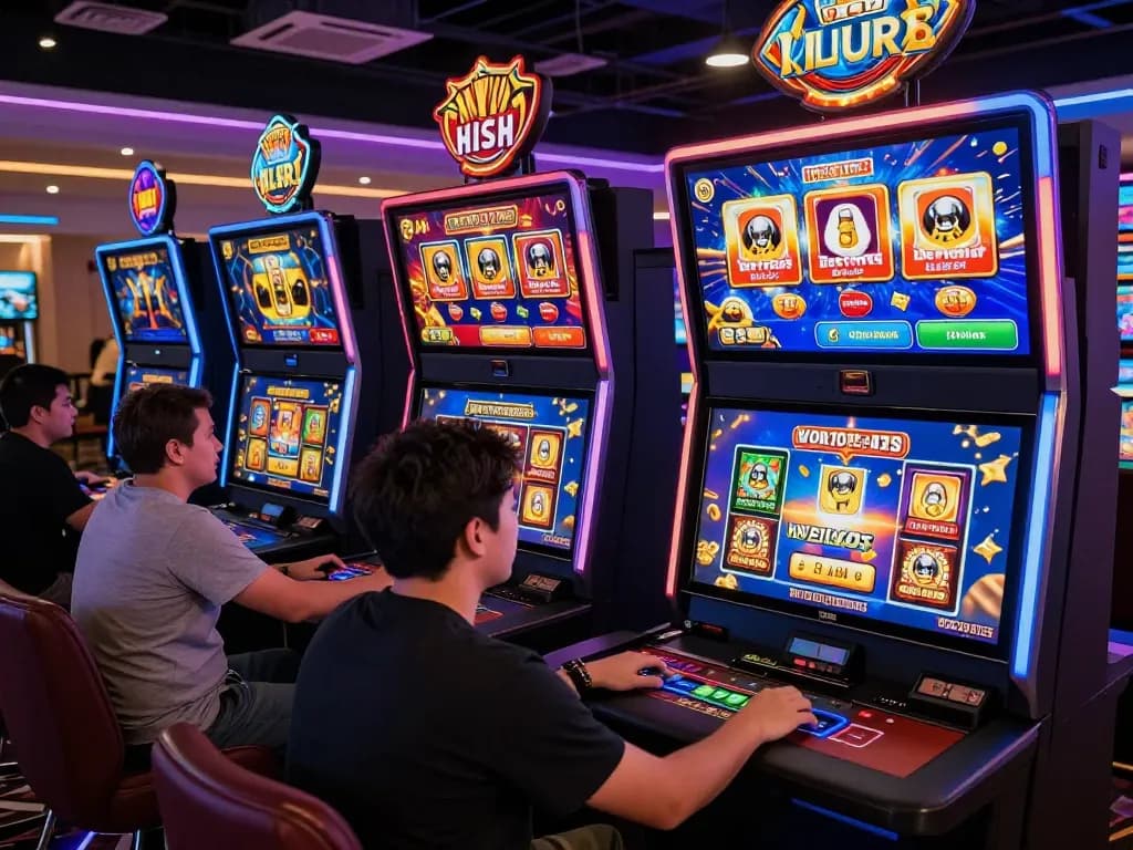 G88 online casino experience with players engaged in exciting games and vibrant digital graphics
