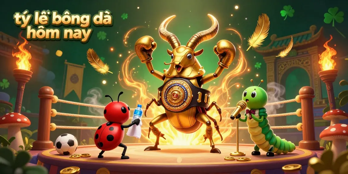 Place strategic bets using tỷ lệ bóng đá hôm nay with exciting sports betting characters in a dynamic illustration.