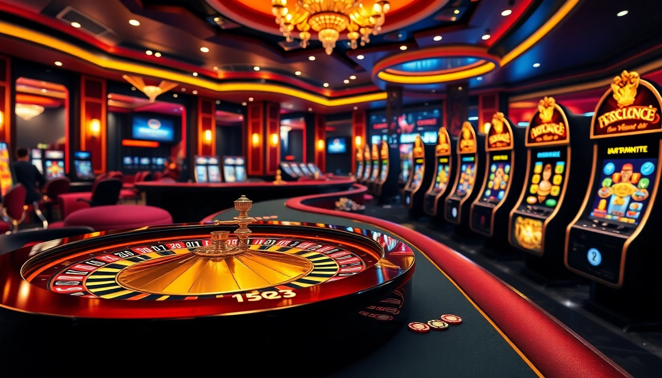 Experience thrilling play with the engaging link vào jbo gaming interface featuring roulette and slot machines.