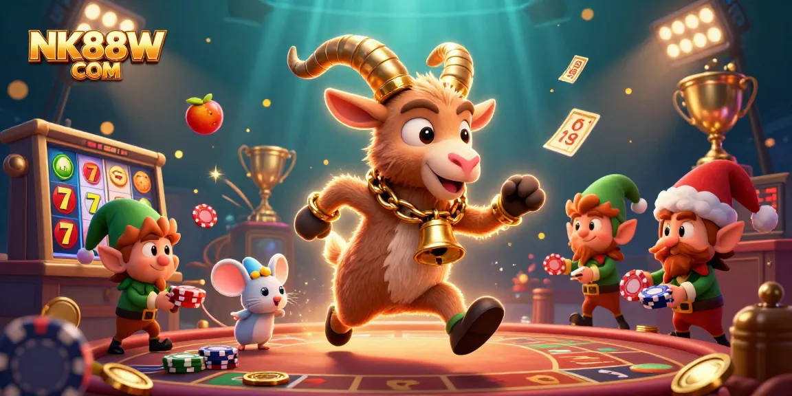 NK88W COM offers exciting slot gameplay with 3D characters in a thrilling casino atmosphere.