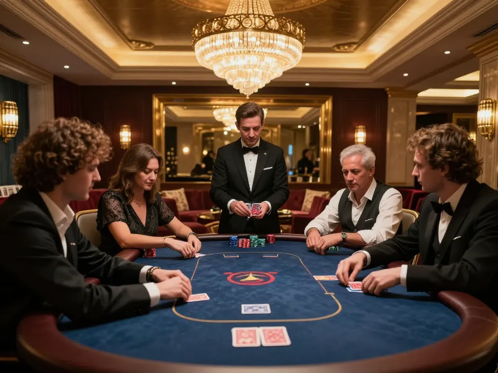 Engaging in high-stakes poker at go99 VIP casino tables surrounded by luxury decor.