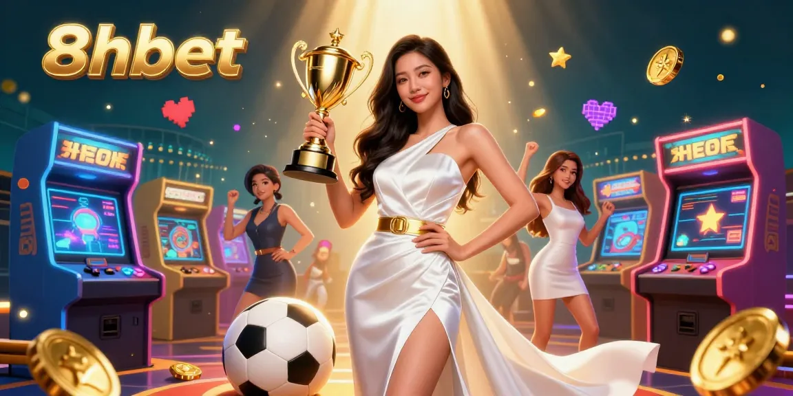 Win big at 8xbet with vibrant gaming scenes showcasing thrilling casino excitement and sports betting triumphs.