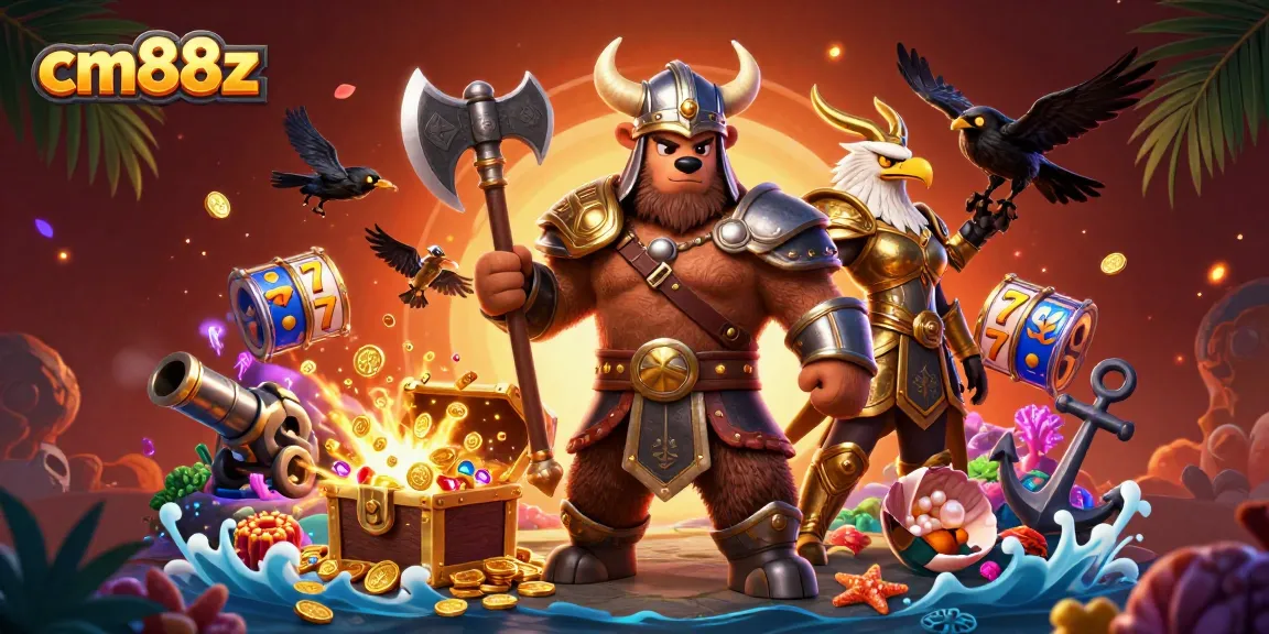 Engage with thrilling games at cm88z, where 3D characters and explosive treasures await!