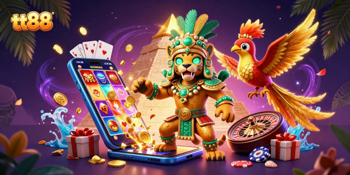 Engage with exciting slot games at tt88 featuring colorful reels and vibrant characters.