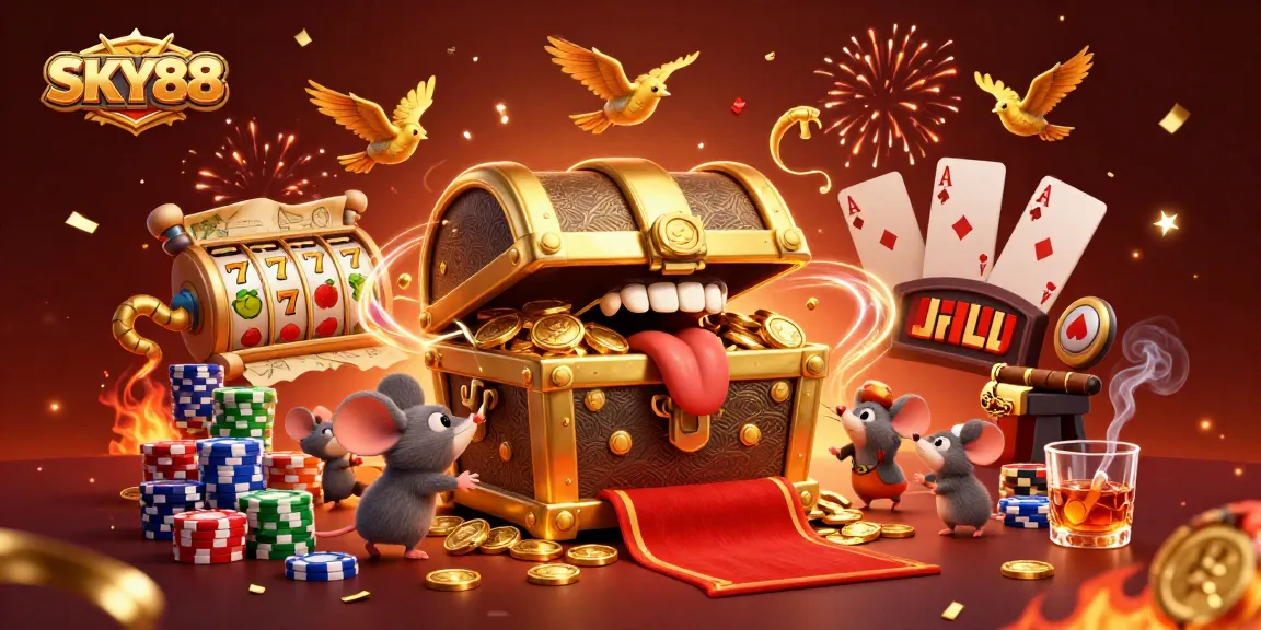 Play at SKY88 and grab winning opportunities from diverse games like slots and poker.