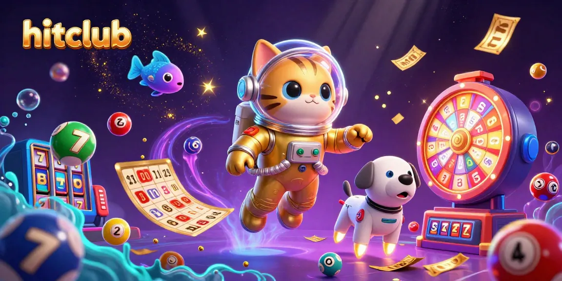 Engage with exciting lottery games at hitclub featuring colorful characters and dynamic elements.