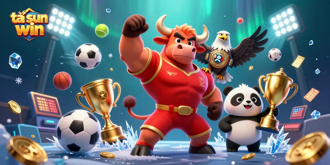 Experience thrilling moments as you tải sun win with dynamic 3D characters in a vibrant casino scene.