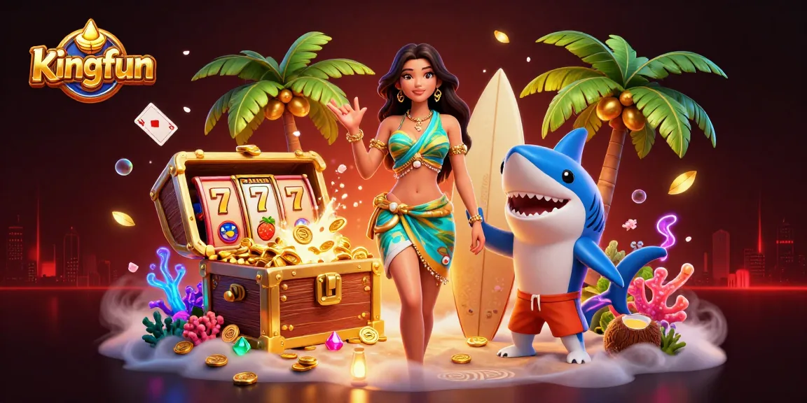 Experience thrilling gameplay at kingfun with vibrant slots, golden treasures and dynamic action!