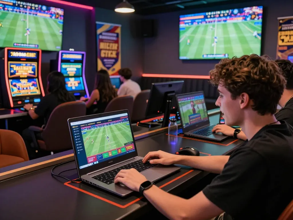 Engaging online gambling experience on https://789beta2.com/ with players enjoying live sports betting and casino games.