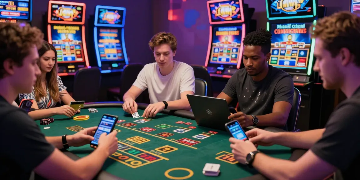 Cheerful players at scoarch.org.uk online credit card casino enjoying games with engaging visuals and dynamic atmosphere.
