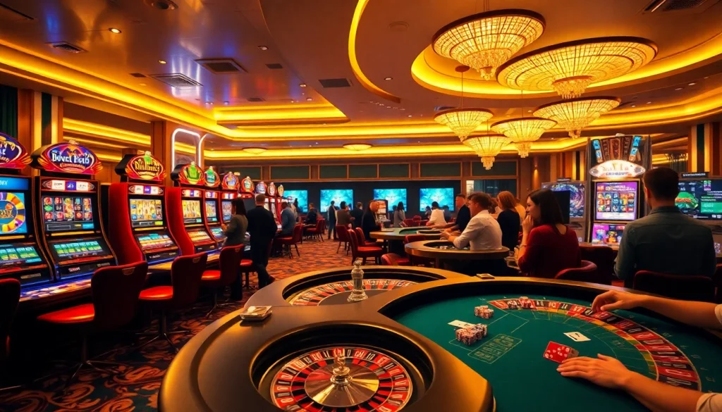 Experience the thrill of winning at ZX88's luxurious casino gaming tables.