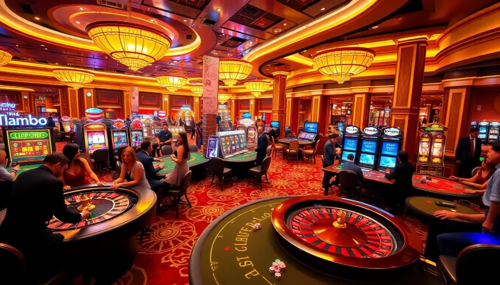 Experience thrilling wins at Trang Chủ QQ88 with vibrant casino games and luxurious ambiance.