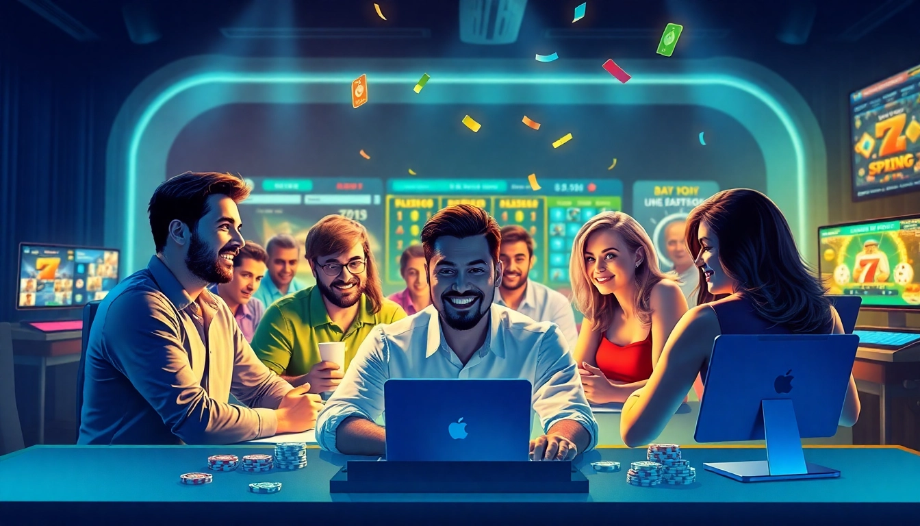 Engaging players enjoying diverse gaming options at https://789beta2.com/ in a vibrant online betting environment.